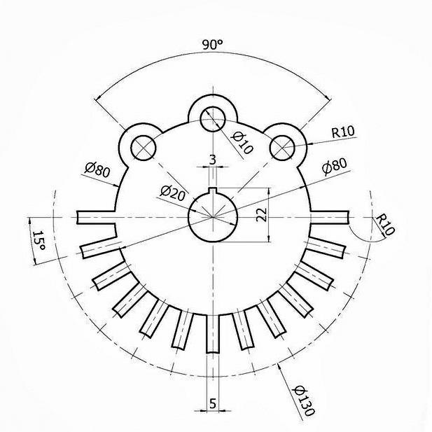 Solved AutoCAD drawing assignment. Please send link to | Chegg.com