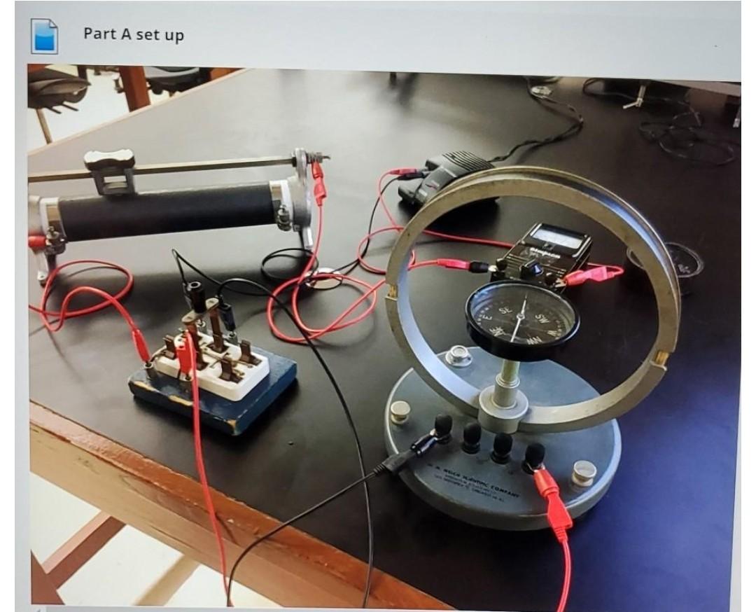 Solved Tangent Galvanometer DESCRIPTION The tangent