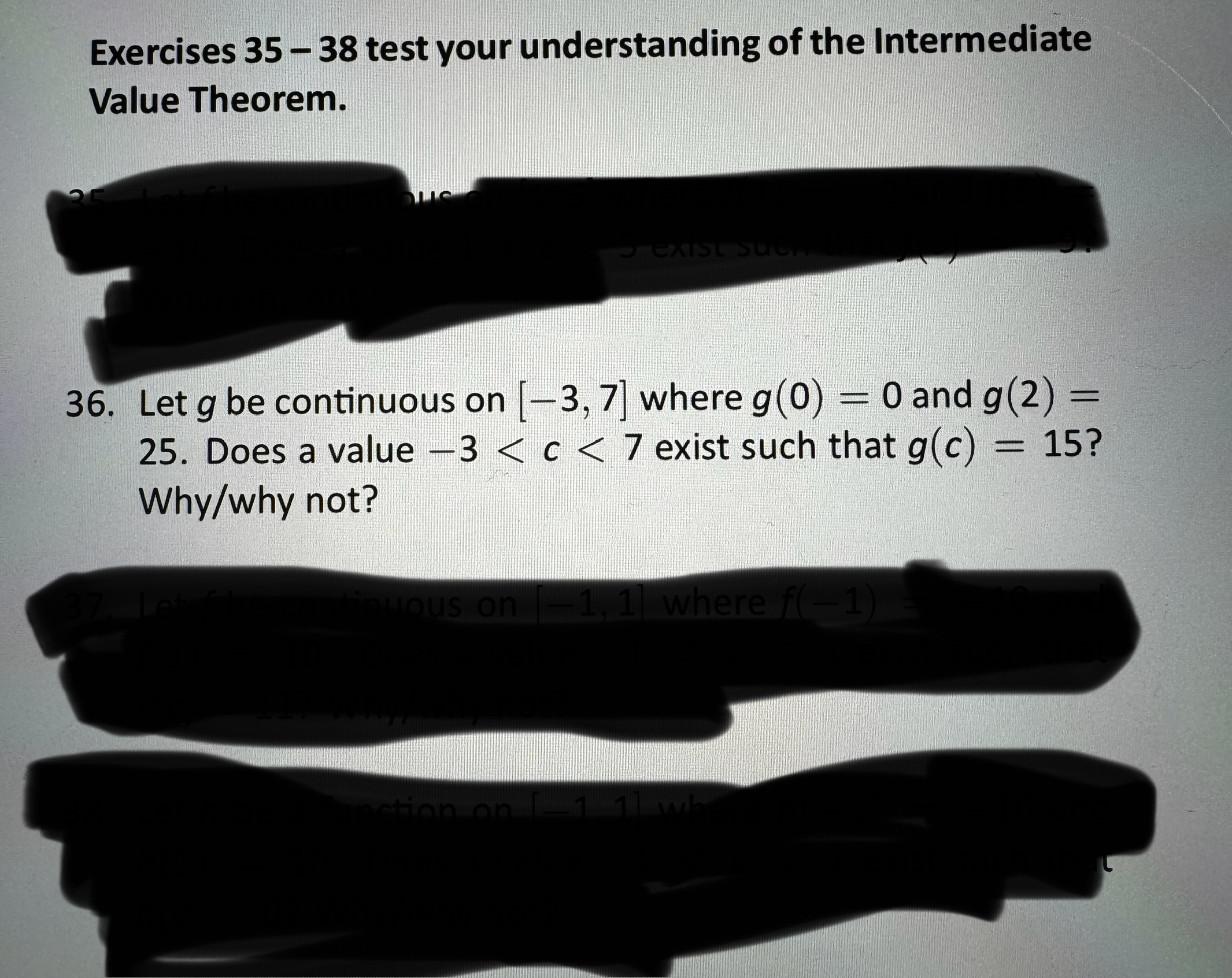 Solved Exercises 35 - 38 ﻿test your understanding of the | Chegg.com
