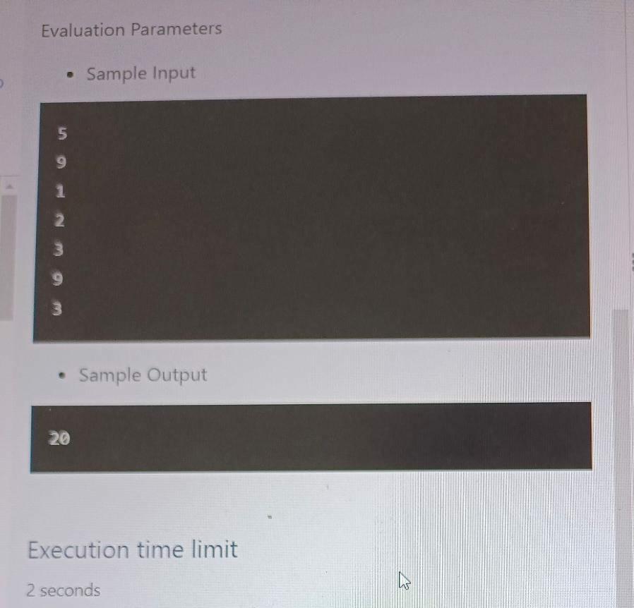 Solved Description Problem Statement You are given an array | Chegg.com