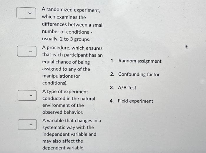 true randomized experiment examples