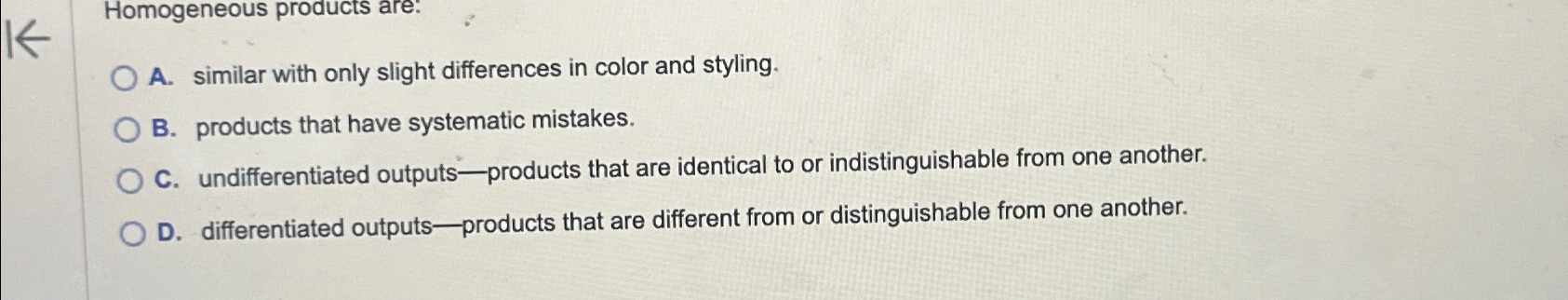 A. ﻿similar with only slight differences in color and | Chegg.com