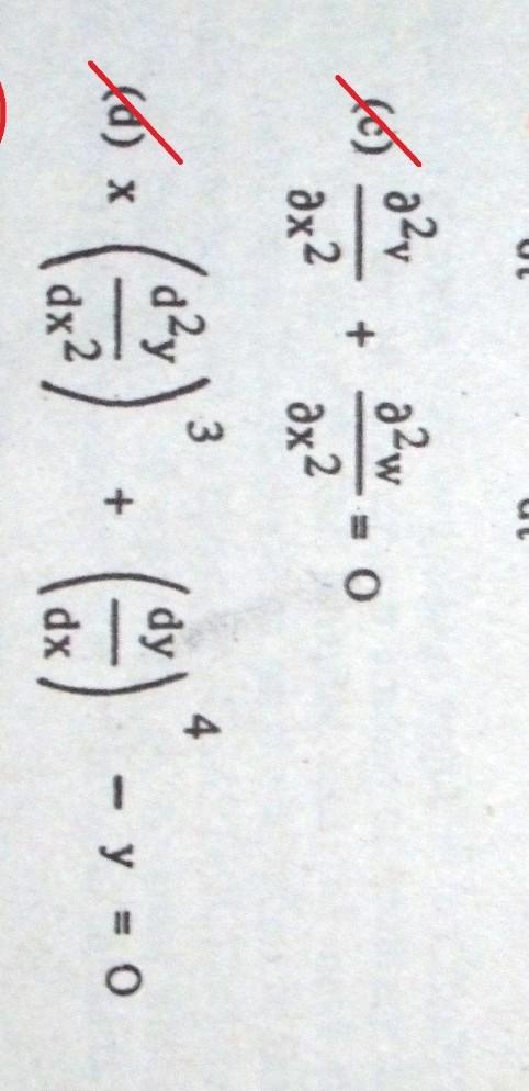 Solved Determine The Order Degree And Type Of The Chegg Solved Determine The Order Degree And Type Of The Chegg