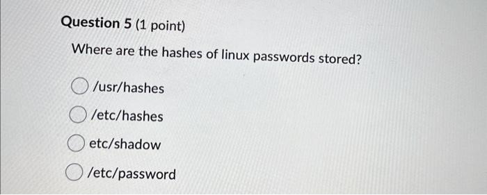 linux user password hashes