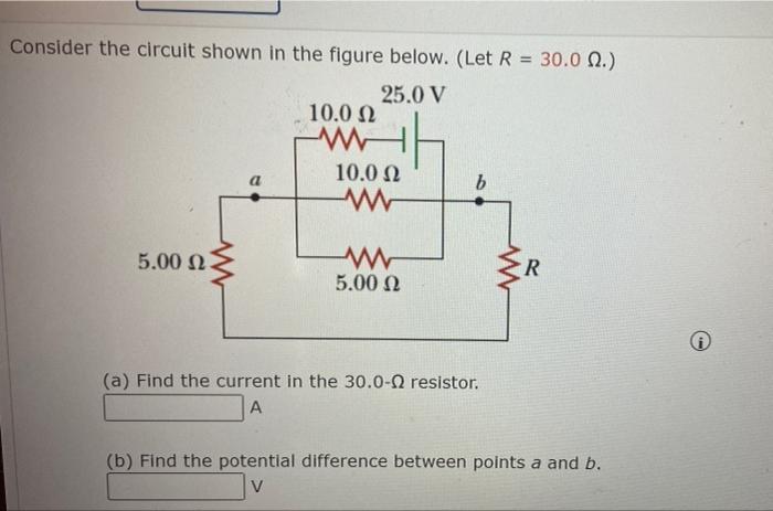 Solved Consider The Circuit Shown In The Figure Below. (Let | Chegg.com