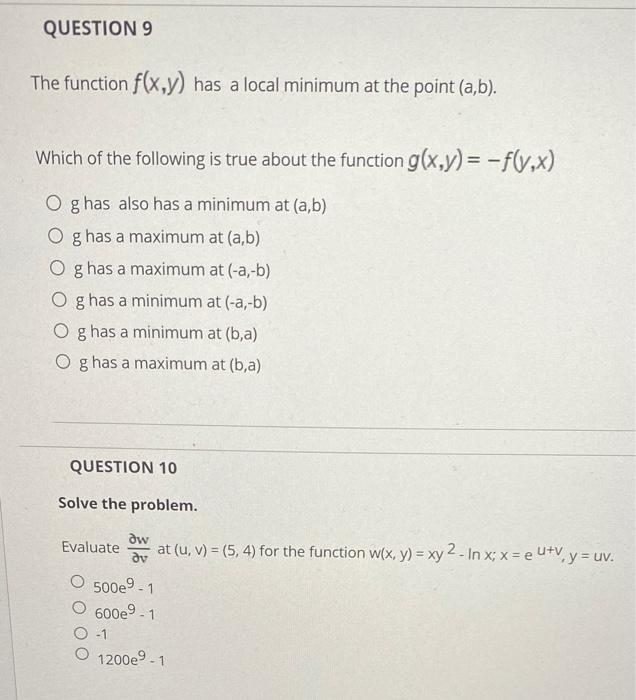 Solved QUESTION 7 Use implicit differentiation to find the | Chegg.com