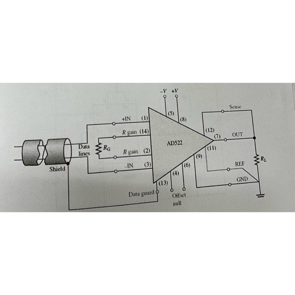 Solved What is the function of AD522 ﻿pin13 | Chegg.com