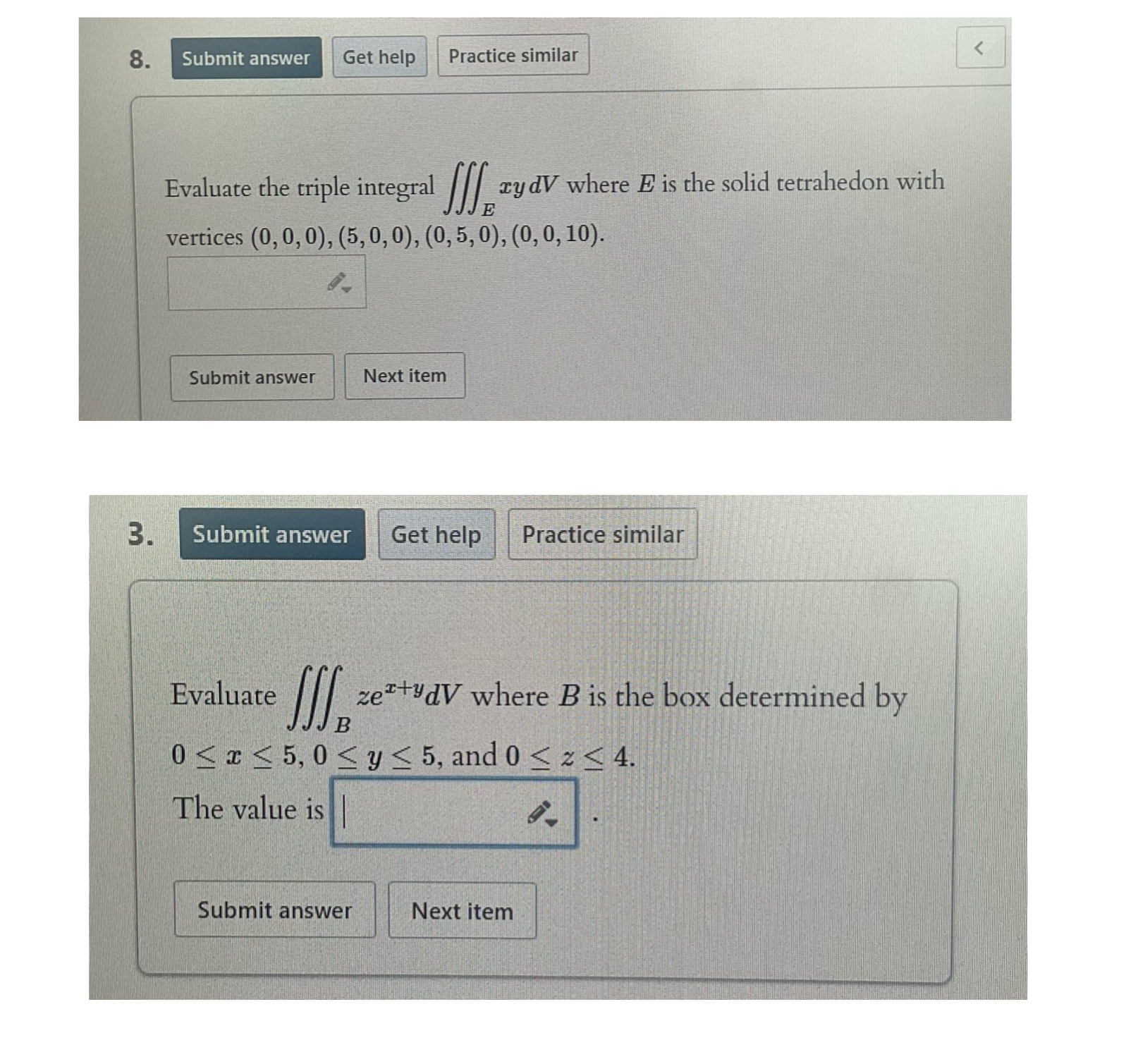 Solved Plz help me solve these two problems. Thabk you! | Chegg.com