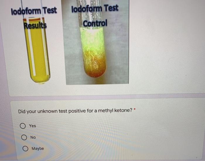 Solved A chemical test for methyl ketones will create a