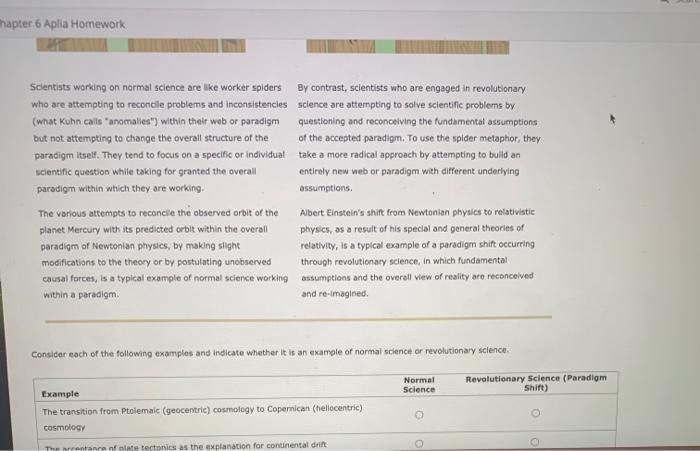 chapter 6 aplia assignment