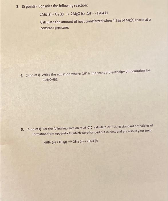 Solved 1. (3 points) Calculate the change in internal energy | Chegg.com