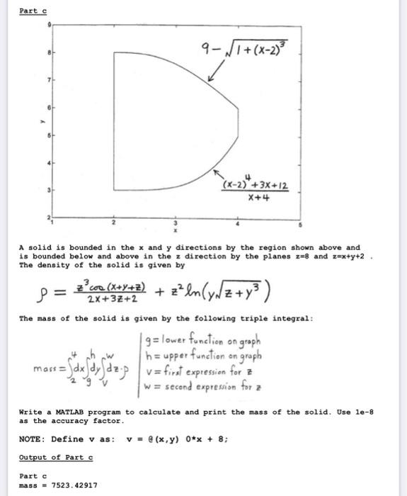 Solved A solid is bounded in the x and y directions by the | Chegg.com