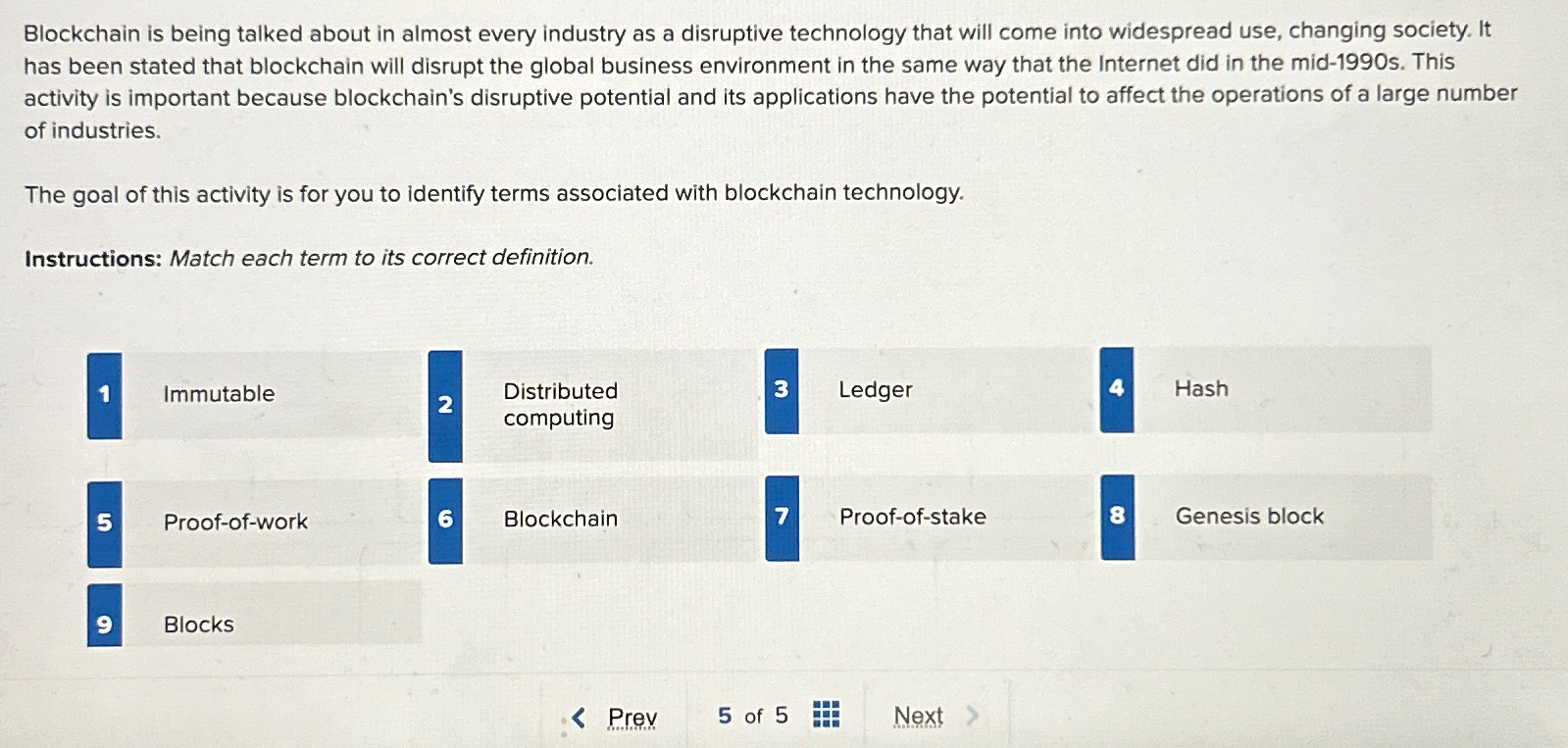 Solved Blockchain is being talked about in almost every | Chegg.com