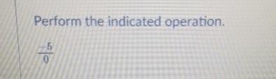 Performance Indicated Operation Solved Perform the indicated operation.50 | Chegg.com