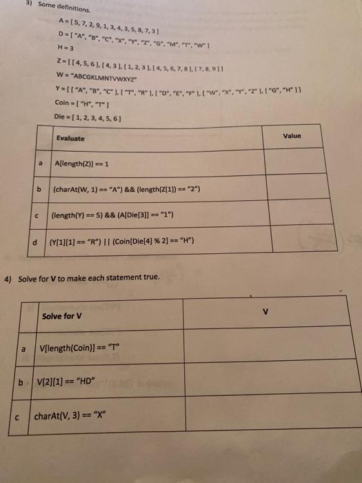 Solved 3 Some Definitions A 15 7 2 9 1 3 4 3 5 8 7 31 Chegg Com