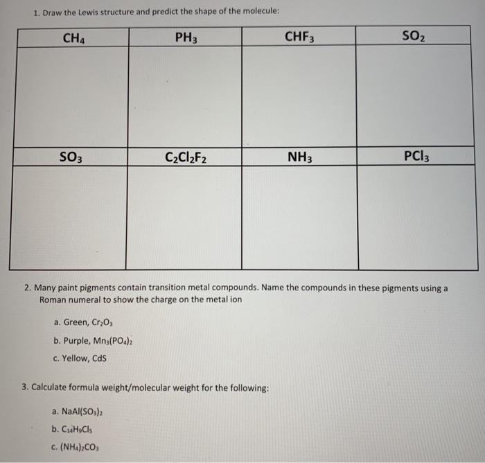 chf3 lewis structure