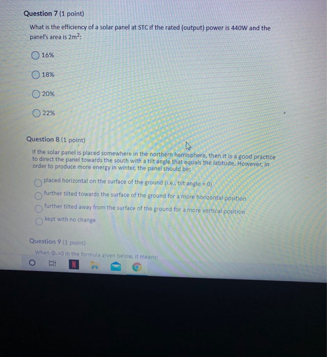 Solved Question 7 (1 point) What is the efficiency of a | Chegg.com