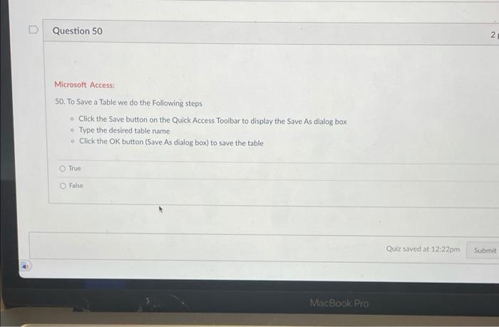 Solved Microsoft Access: 42. Short Text is used to determine | Chegg.com