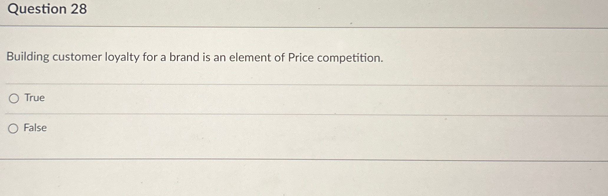 Solved Question 28Building customer loyalty for a brand is | Chegg.com