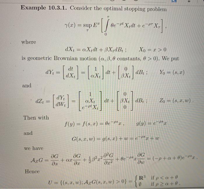 Solved Intro to Stochastic Differential Equations Prove