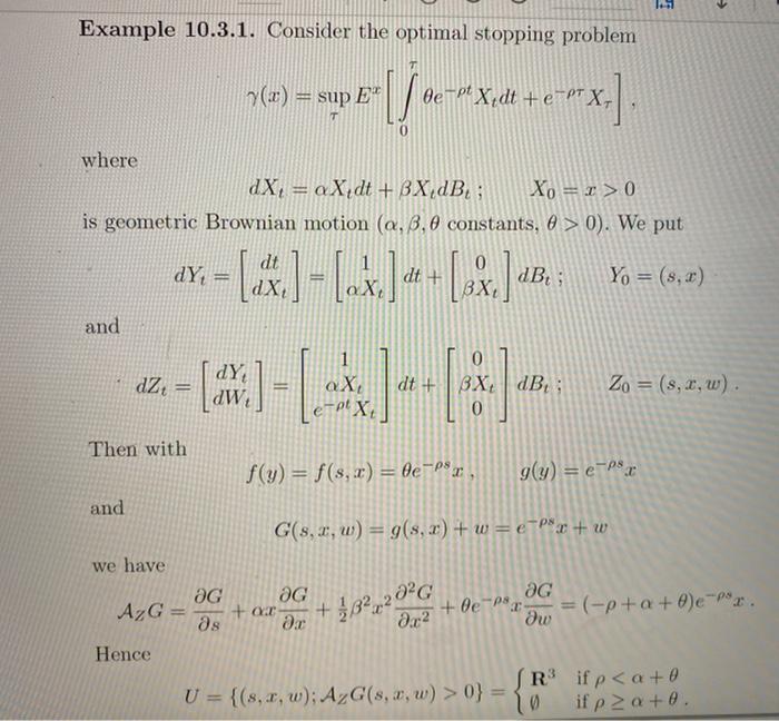 Solved Intro To Stochastic Differential Equations Prove | Chegg.com