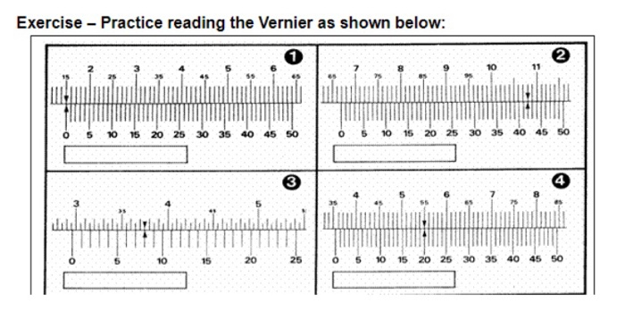 micrometer reading practice