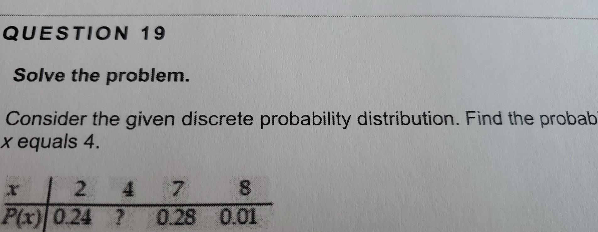 A pizza parlor has 7 toppings available discrete