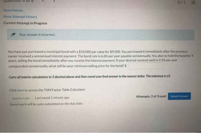 Solved please answer this correctly, I am on my last | Chegg.com