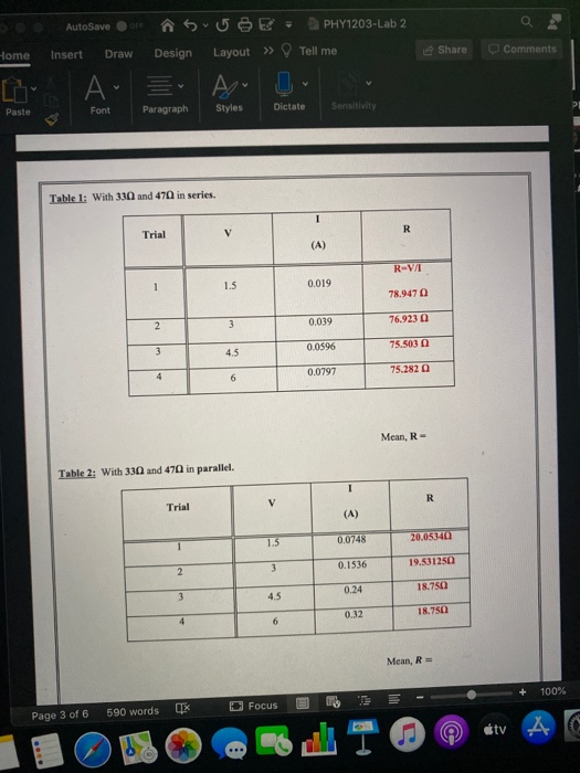 Solved what is the mean R or table 1 & table 2 ? | Chegg.com