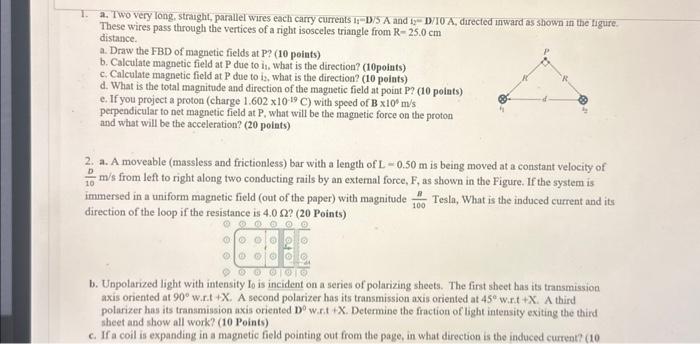Solved Please show the steps for how to solve all of the | Chegg.com