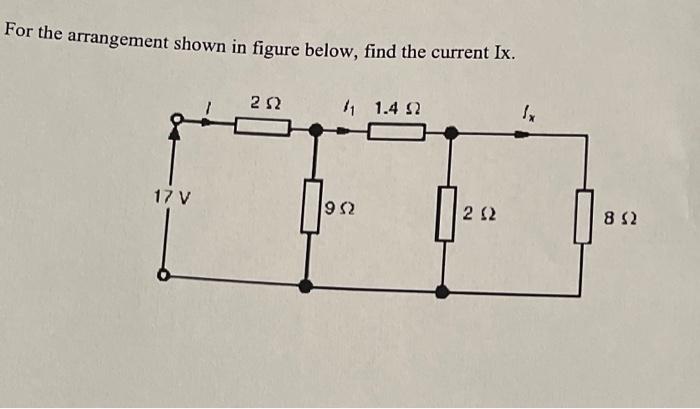 Solved For The Arrangement Shown In Figure Below, Find The | Chegg.com