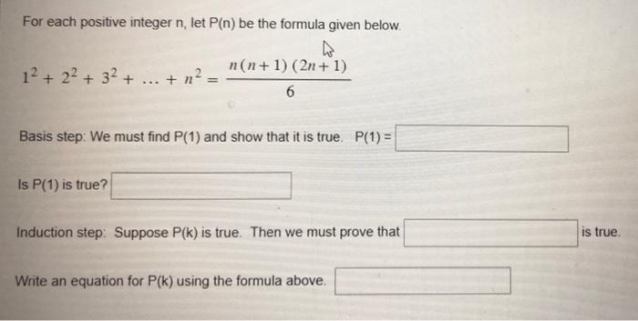 Solved For Each Positive Integer N Let P N Be The Formula