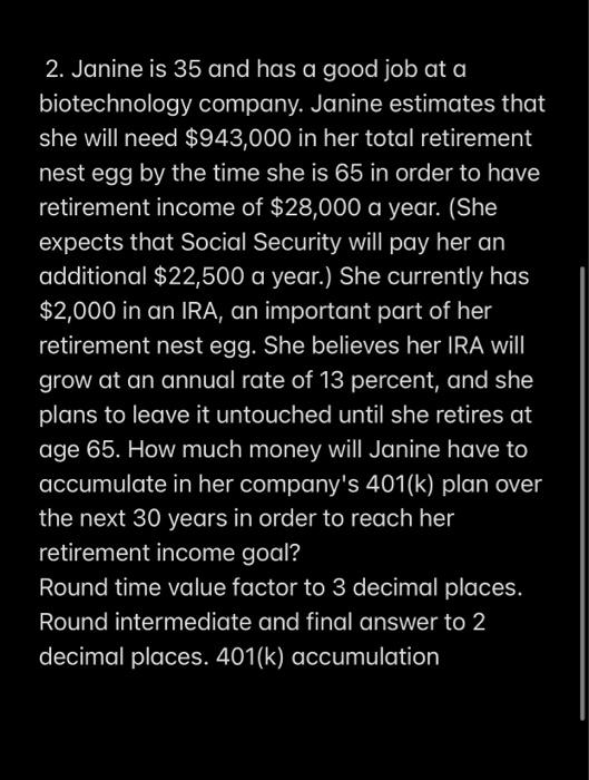 Solved Problem 185 Calculating an IRA Accumulation [LO185]