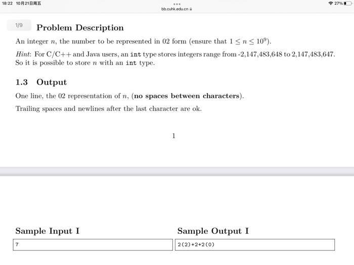 Solved Each positive integer n corresponds to a unique | Chegg.com