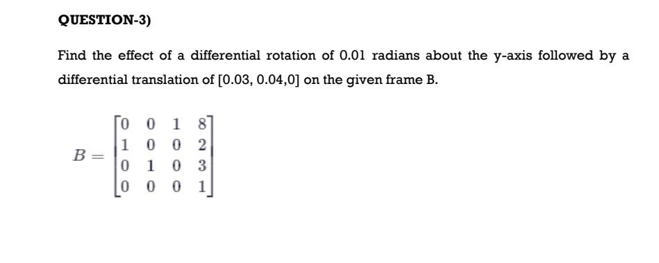 Differential Rotation Effect Solved QUESTION-3) Find the effect of a differential | Chegg.com