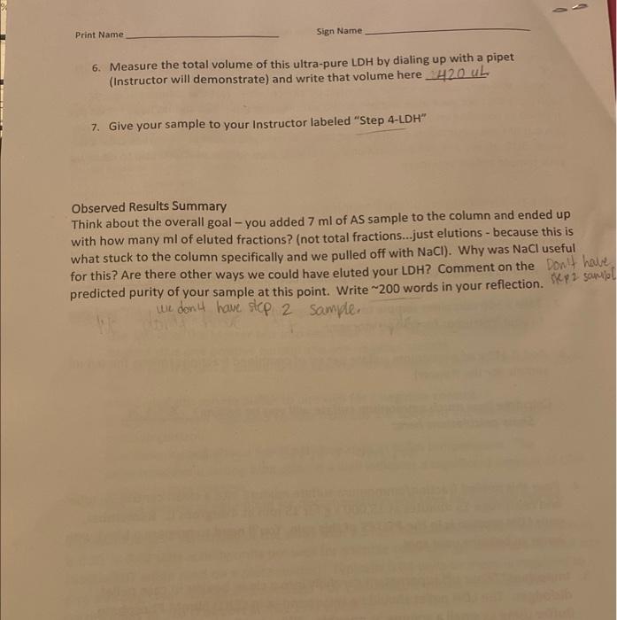 this is a lab. I need help with the post lab question | Chegg.com