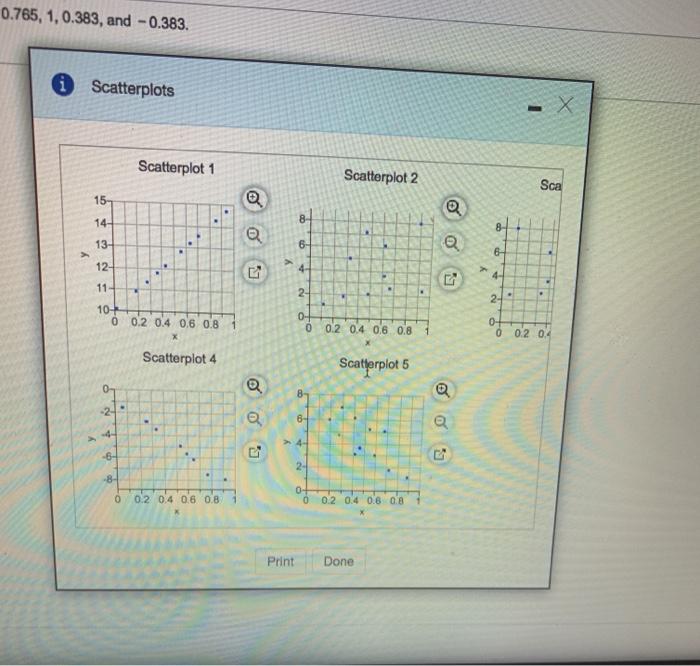 Solved 11 of 11 (9 complete Match these values of r with the | Chegg.com