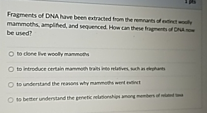 Solved Fragments of DNA have been extracted from the | Chegg.com