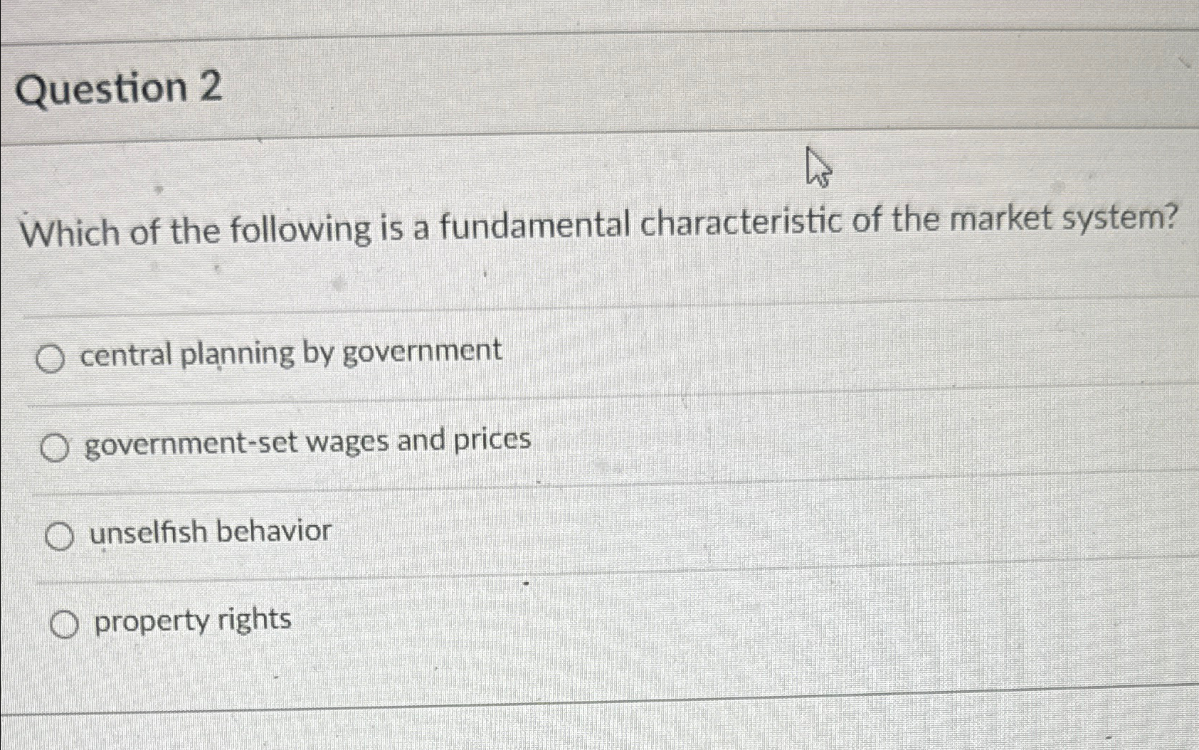Solved Question 2Which of the following is a fundamental | Chegg.com