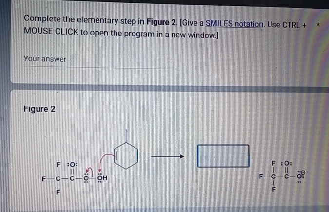 Solved Complete the elementary step in Figure 2. [Give a | Chegg.com