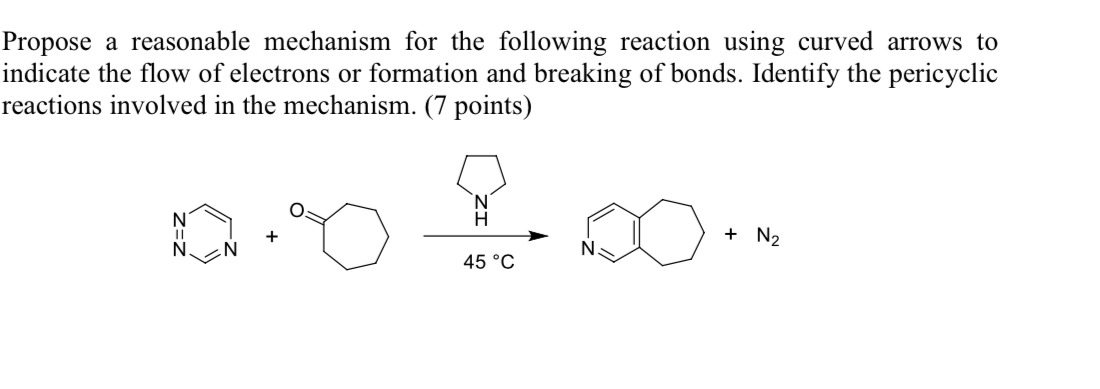 Solved Propose a reasonable mechanism for the following | Chegg.com