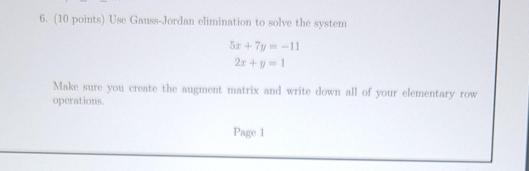 Solved 1. (10 points) Consider the parametric curve given by | Chegg.com