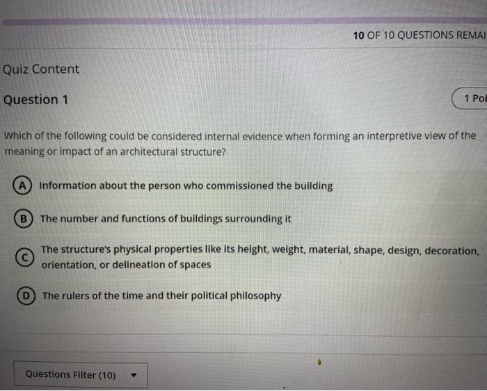 Which of the following could be considered internal | Chegg.com