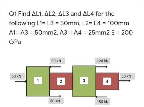 Solved Q1 Find Al1 Al2 Al3 And Al4 For The Following L1 Chegg Com