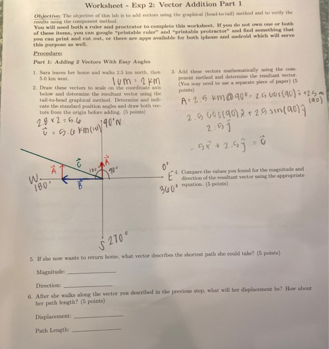 physics-laboratory-worksheet-in-vector-addition-answers