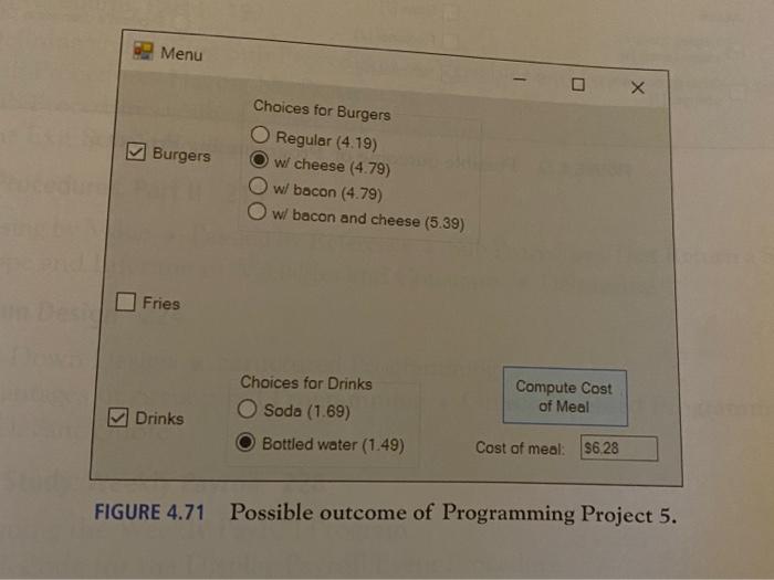 Solved Visual Basic Code For Each Part Please. "Write a | Chegg.com