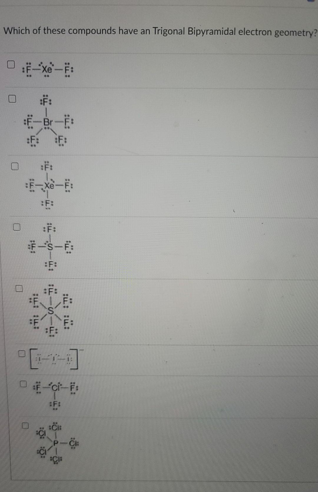 molecular geometry seesaw