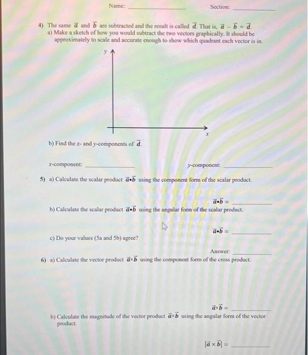 Solved Show your work for each of the questions below. Make | Chegg.com