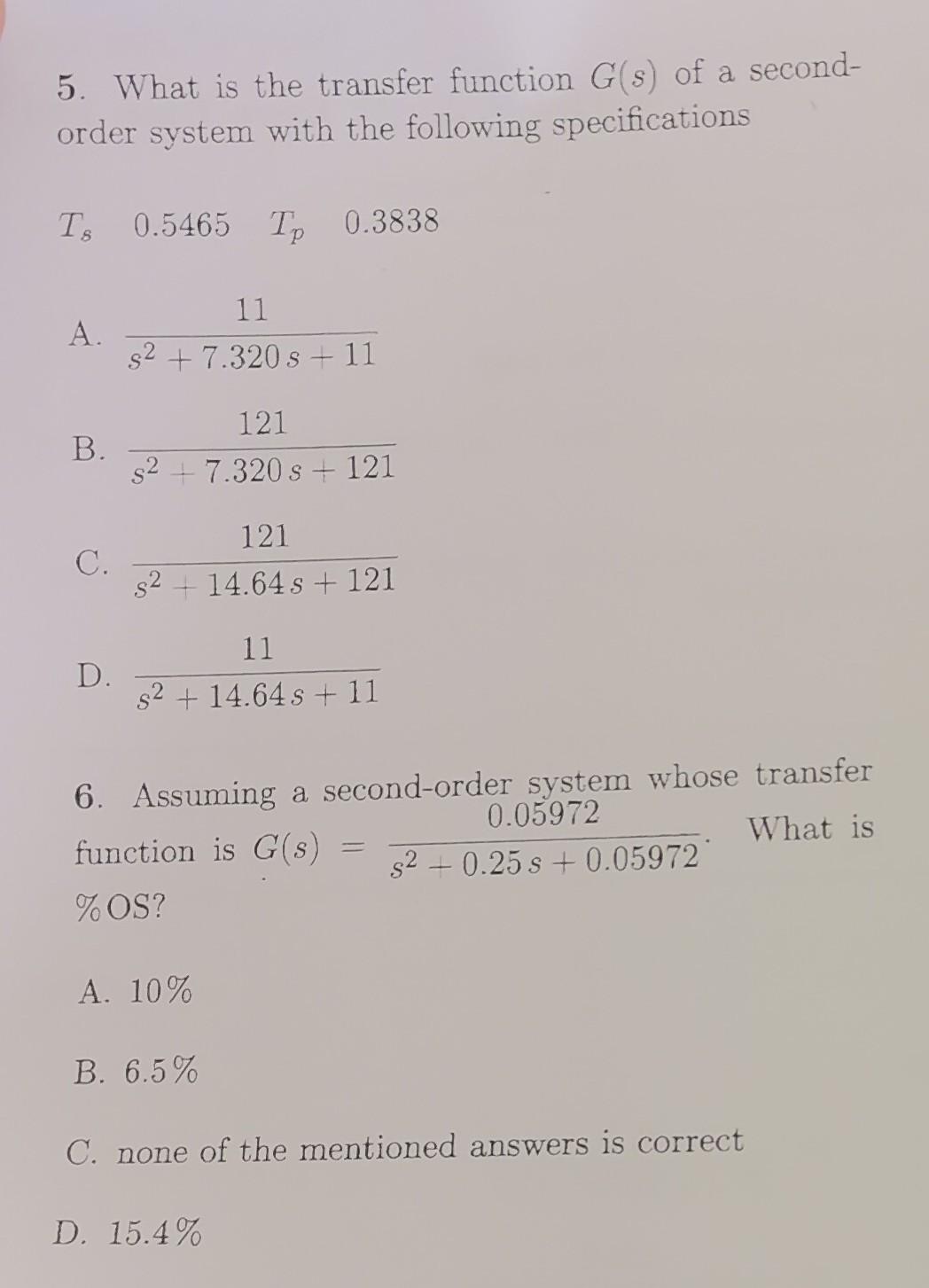 solved-5-what-is-the-transfer-function-g-s-of-a-chegg