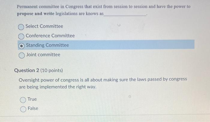 conference committee in congress